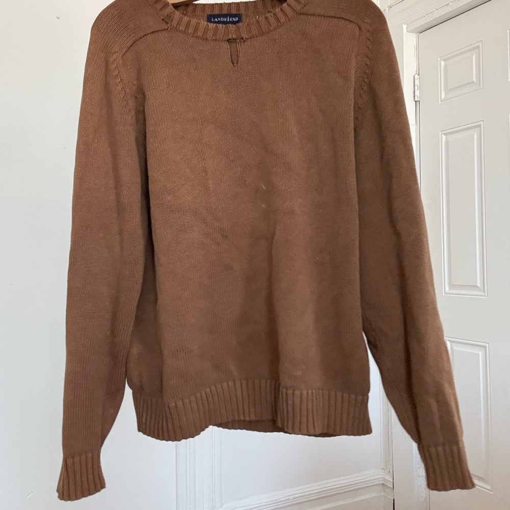 Brown sweater